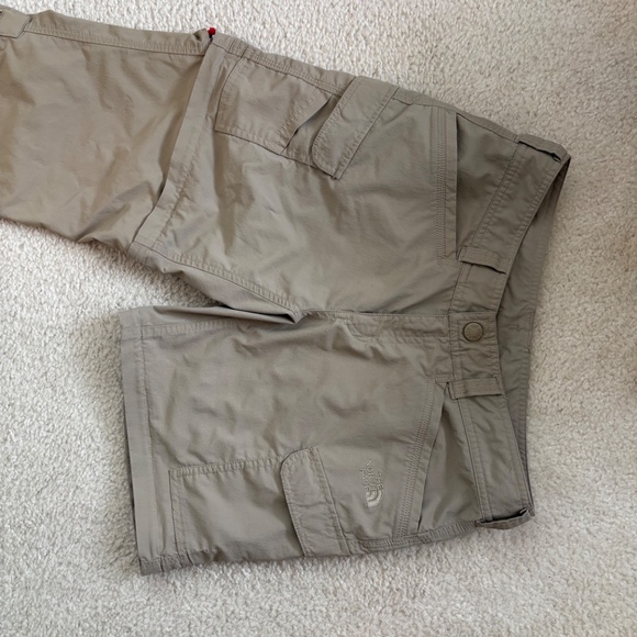 The North Face women's Tan Convertible Hiking Pants size 4 Short - Picture 4 of 6